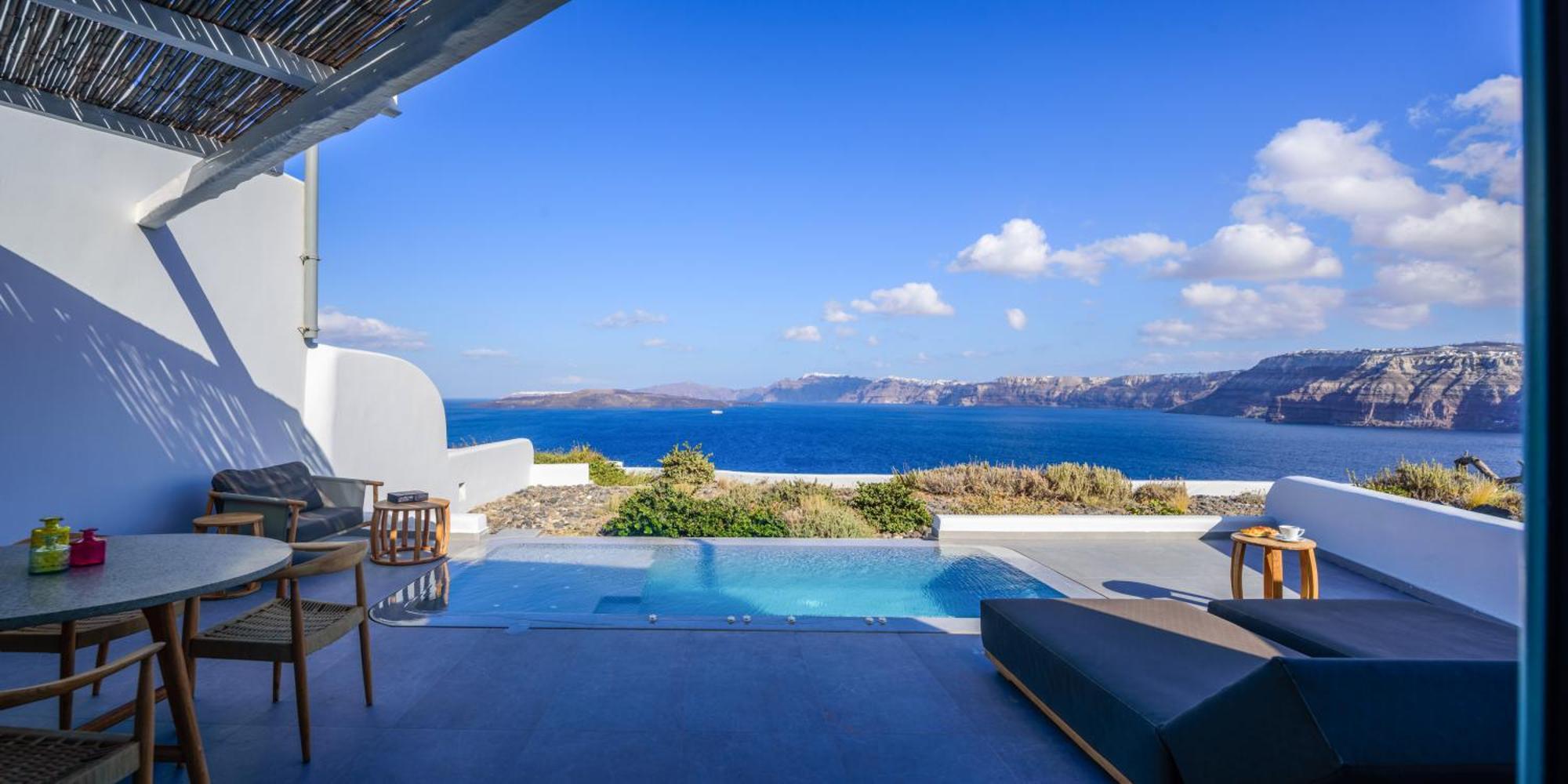 Neptune Luxury Suites Akrotiri  Luaran gambar