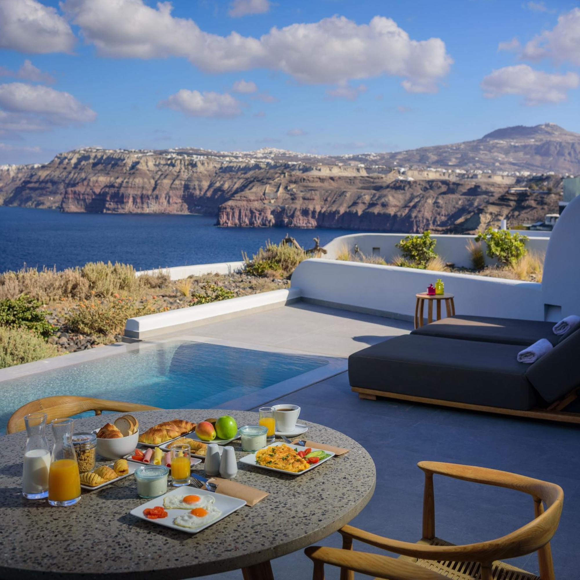 Neptune Luxury Suites Akrotiri  Luaran gambar